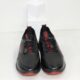 Черные мужские кроссовки на шнурках-резинках Код: 112236 (K801-2)