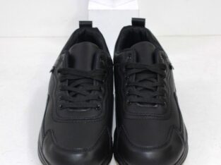 Черные мужские кроссовки на шнурках Код: 112229 (A255-3)