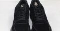 Черные замшевые мужские кроссовки на шнурках Код: 112221 (ST8279-3)
