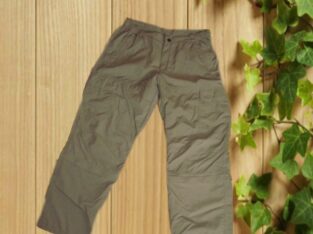 Natural Zone Трекинговые мужские непромокаемые брюки летние трансформер хаки