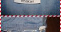 Yessica C&A Пог 60 см Стильная легкая майка туника джинс батал в стиле бохо деним