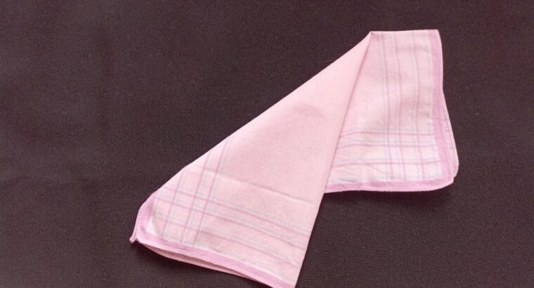 Красивый № 1 -л8 носовой платок женский нежно розово сиреневого цвета
