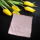 Красивый № 1 -л8 носовой платок женский нежно розово сиреневого цвета