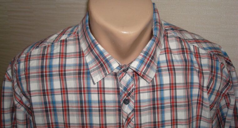 S. Oliver Хлопковая мужская рубашка с длинным рукавом XXL
