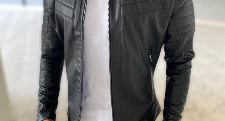 Куртка мужская Хетфилд, экокожа люкс качества -Италия