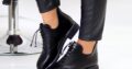 Туфли на шнуровке “Royal” – экокожа / глянец, внутри – эко. кож. подклад