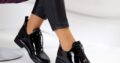 Туфли на шнуровке “Royal” – экокожа / глянец, внутри – эко. кож. подклад