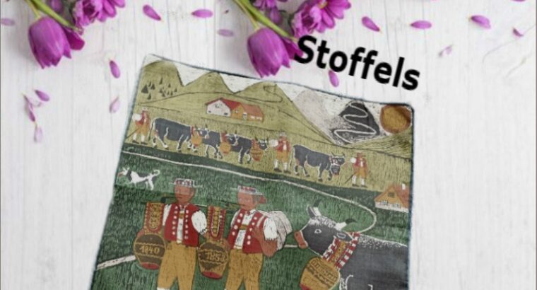 Stoffels №2 -л9 Женский сюжетный носовой платок батист Швейцария