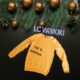 LC Waikiki Стильный подростковый хлопковый свитер желтый мальчик/унисекс 10-11