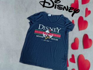 Disney Montego Красивая летняя женская футболка т. синяя М