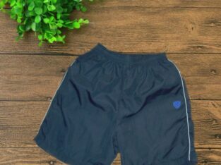 Летние шорты мужские легкие т-синие на сетке