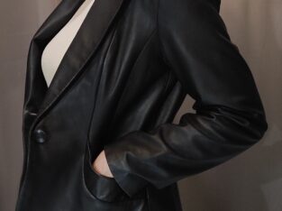 george куртки блейзер пиджак женский кожа 38