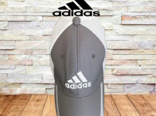 Adidas golf Красивая кепка мужская серо белая 6 клинка L/XL