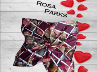 Rosa Parks Атласный красивый большой платок шов роуль Турция