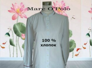 Marc O Polo Стильная женская тонкая рубашка в мелкую полоску дл рукав 40