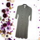 Красивое платье женское серый меланж интресного кроя Польша