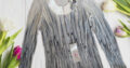 ulimex нарядная новая блузка женская длинный рукав гофре польша